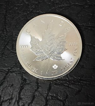 Strieborné mince, 2 x 1 oz Maple Leaf Canada 2020 5 Dollar - 5
