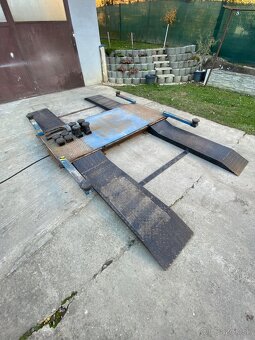 Pneumatický nožnicový zdvihák HOMOLA - 5