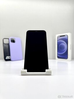 iPhone 12 BLACK NOVÁ BATÉRIA 100% ZDRAVIE+PRÍSLUŠENSTVO - 5
