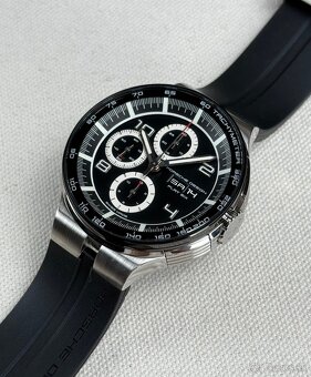 Porsche Design, model P6360 black dial, originál hodinky - 5