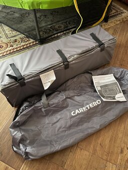 Caretero detská skladacia ohrádka Quadra graphite - 5