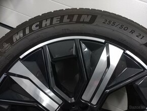 BMW iX sada 21" design 1011, zimní pneu Michelin 255/50 TOP - 5