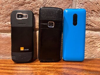 Nokia 2630, Nokia 3110c, Nokia 105 - 5