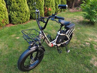 Výkonný mestský ebike Burchda 1000W,31.5Ah,45km/h,200km,nový - 5