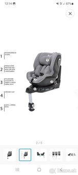 Predám detskú autosedačku ZOPA Voyager 2 - 5