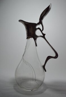 Secesná karafa na víno - 5