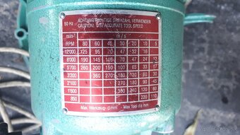 Na predaj Suhner DKM4 Rotofera bruska bovdenová - 5