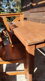 Stôl + stoličky - 5