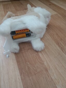 Plyšový psík na batérie - 5