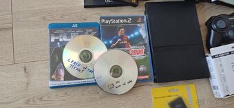 Playstation 2 slim + 128 karta, 2 ovládače - 5