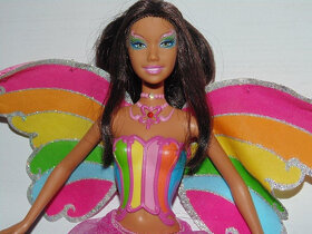 Barbie černoška víla s krídlami - 5