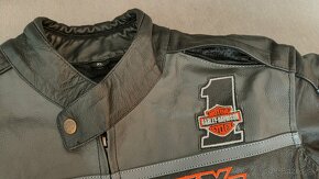 Harley Davidson pánska kožená bunda - 5