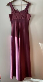 Fialové slávnostne šaty - 5