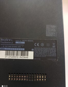 Predám - Hernú konzolu Sony PlayStation 2 Slim s hrami. - 5