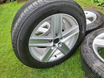 17" ALU disky 5x105 Opel Mokka + letné 215/60 r17 7mm... - 5