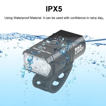 Led svetlo T6X2 nabíjateľné USB - 5