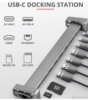 ZNÍŽENÁ CENA Trust multi dockovacia stanica 10 v 1 | USB-C - 5