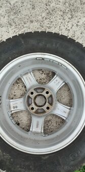 Hliníkové disky DEZENT 4x108 R15 + zimné pneumatiky - 5