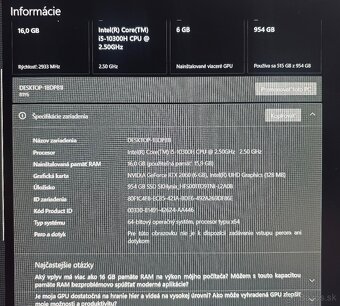 Notebook Lenovo Legion 5 15,6 palcový - 5