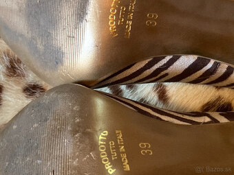 Dámske lodičky ZEBRA veľkosť 39 - 5