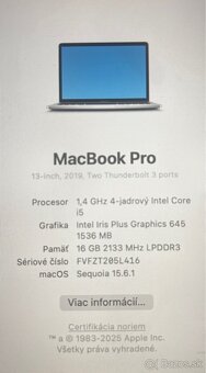Macbook Pro 13-inch 2019 - 5