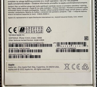 iPhone 13 mini 128gb green - 5