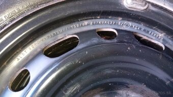 Zimné pneu 205/55 R16 na diskoch - 5