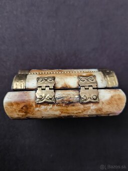 Indická šperkovnica z kosti - 5