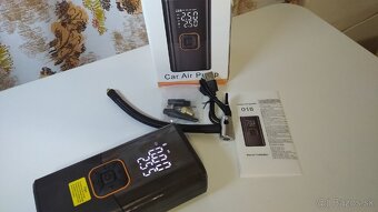 Bezdrôtový elektrický automatický kompresor + LED svetlo. - 5