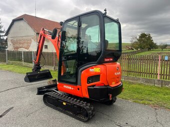 Minibagr Kubota KX019-4 hyd.podvozek / 2x lžíce - 5