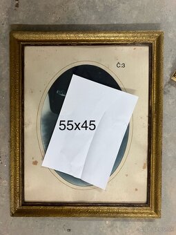 Retro rámy na obrazy a zrkadlá - 5