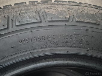 215/65 r16C letné 2 ks MICHELIN - nejazdené - 5
