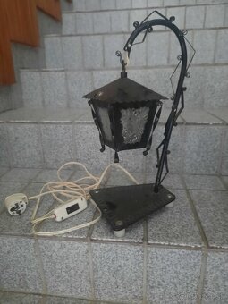 kovave nočné lampy,staré váhy , - 5