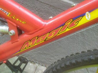 Detský celoodpružený bicykel Olpran 24" - 5