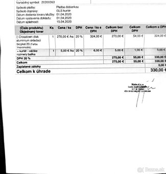 Predám skladací hliníkový bicykel 20" - 5