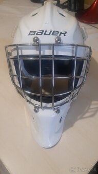 Brankarska vystroj  Bauer +korcule a prilba - 5