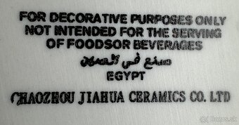keramický popolník VINTAGEz Egypta za 10EUR - 5