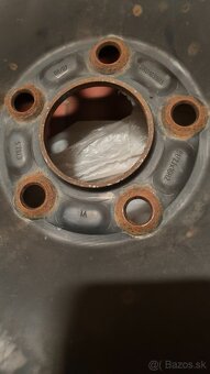 Zimné pneumatiky 205/55 r16 na plech. - 5