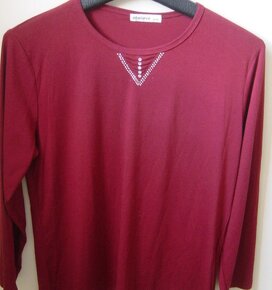 tunika modry šifon - 5