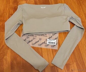 Exalted crop top champagne S - 5