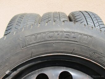 plechove disky 4x100 r15+letné pneumatiky michelin 175/65r15 - 5