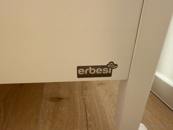 Detská postieľka Erbesi s medvedíkov a srdiečkami - 5