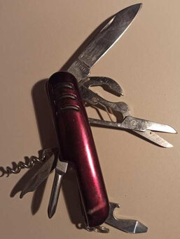 Retro reklamné vreckové nože / perá - 5