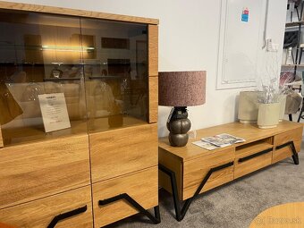 Obývacia stena z masivu MEBIN - 5