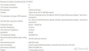 ELAC FS 249.2 - 5