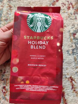 Starbucks holiday blend zrnková káva - 5