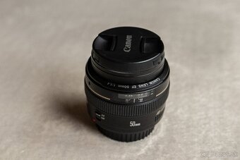 Objektív Canon EF 50 mm F1.4 - 5