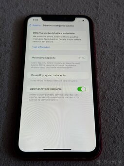 Predám Apple iPhone 11 64GB RED Na ráme sú známky používania - 5