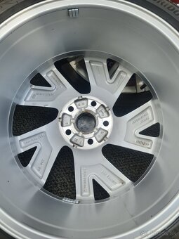5X112 R18 + ZIMNE PNEU 225/40 R18 BRIDGESTONE - 5
