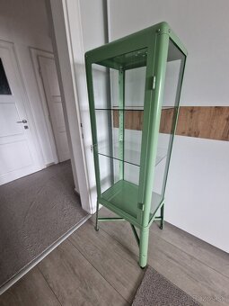 Predám kovová vitrína IKEA FABRIKÖR - 5